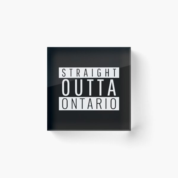 Item preview, Straight Outta Ontario California designed and sold by Teelogic.