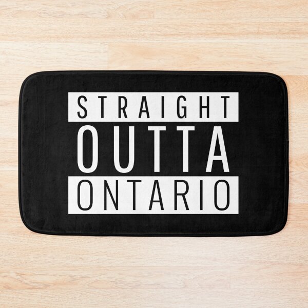 Item preview, Straight Outta Ontario California designed and sold by Teelogic.