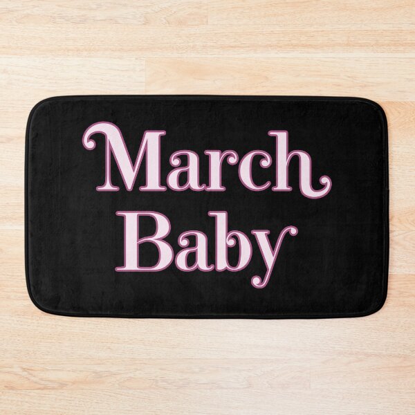 Item preview, March Baby Birth Month Birthday Celebrant Pastel Design designed and sold by Pastelthoughts.