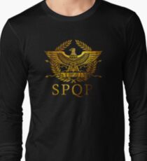 SPQR Rome Long Sleeve T-Shirt