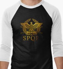 SPQR Rome Men's Baseball ¾ T-Shirt