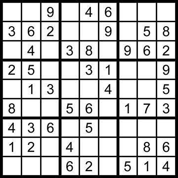 Sudoku easy | Metal Print