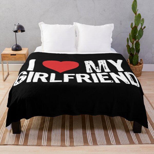 Item preview, I Love My Girlfriend designed and sold by The "I Love Everything" Shop.