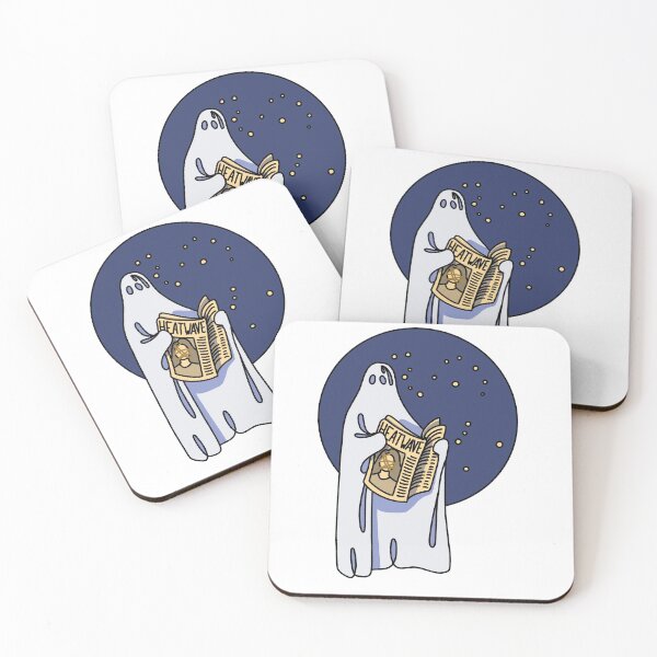 Item preview, Ghost with newspaper designed and sold by Alice Malsogno.