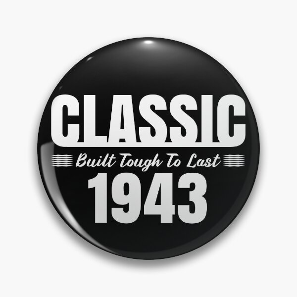 Item preview, Classic 1943 Built Tough To Last Birthday, Car Truck Automotive Year  designed and sold by CharJens.