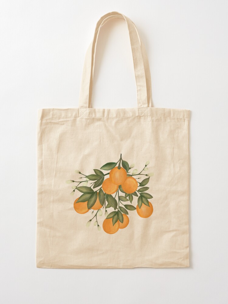 Fresh tangerine Tote Bag for Sale by 6hands