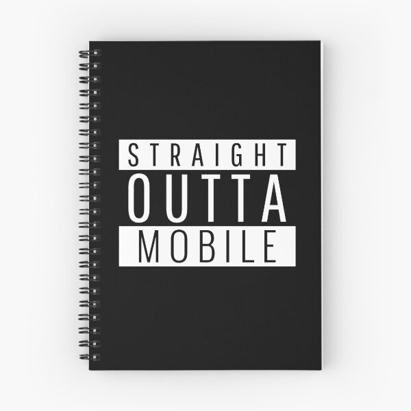 Item preview, Straight Outta Mobile   designed and sold by Teelogic.