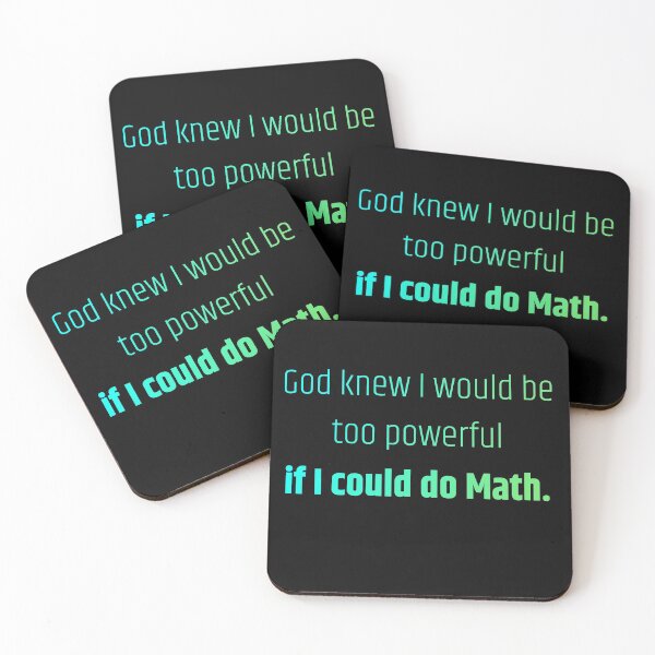 Item preview, God knew I would be too powerful if I could to math designed and sold by printernet.