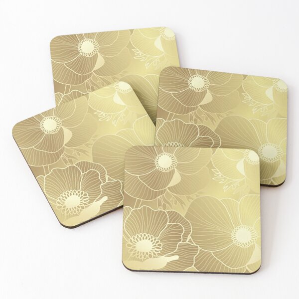 Item preview, Golden flowers designed and sold by OtterFactory.