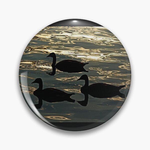 Item preview, Geese Silhouettes At Sunrise designed and sold by Debbie Oppermann.