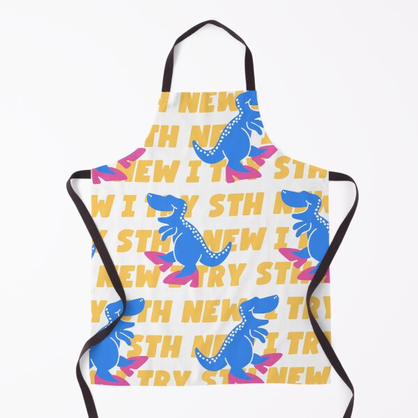 Item preview, Blue Dinosaur I try something new designed and sold by commondreamer.