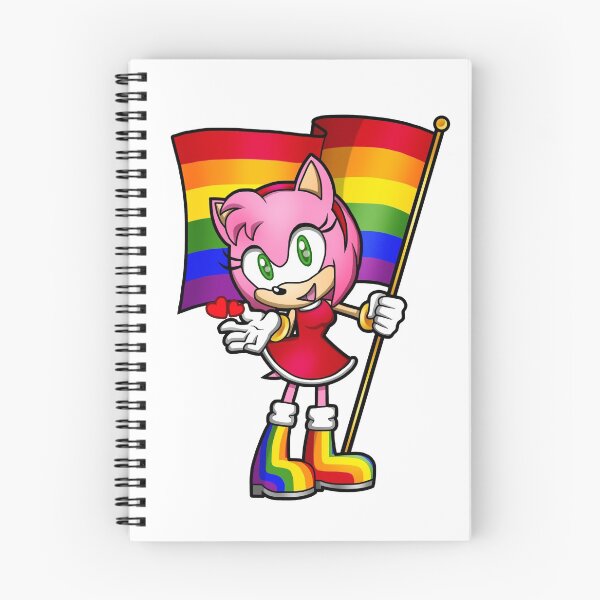 Item preview, Anthropomorphic Pink Hedgehog Girl LGBT Pride Flag Gay designed and sold by Zphal.