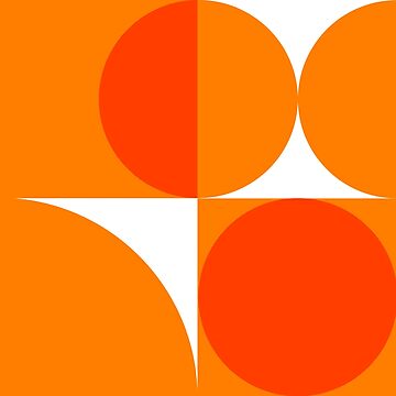 Artwork thumbnail, Orange Bauhaus by davidmm99