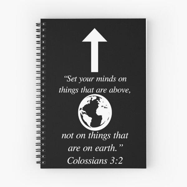 Aperçu de l'œuvre Colossiens 3: 2 créée et vendue par WBEM.