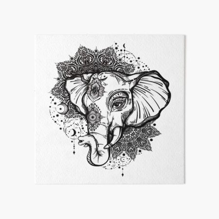 Elephant Tattoo Stock Vector Illustration and Royalty Free Elephant Tattoo  Clipart