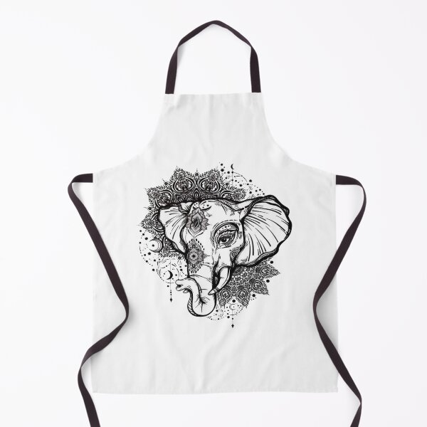 Item preview, Temporary Tattoo, Elephant, Mandala designed and sold by lam3alam2022.