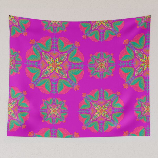 Item preview, Beautiful Mandala Drawing Ideas. Floral pattern vector print for textiles. designed and sold by EWIKA By Ekawit.