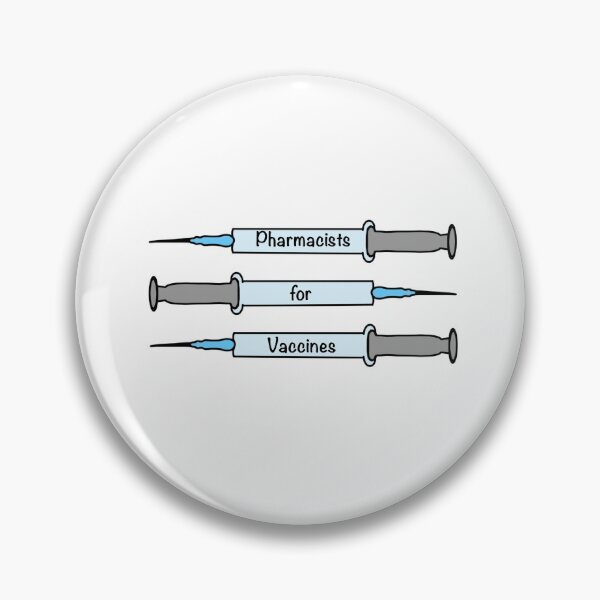Item preview, Pharmacists for Vaccines designed and sold by The Curious Med Student.