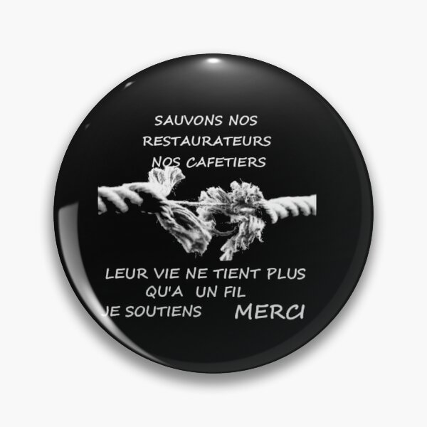 Item preview, Save our restaurateurs designed and sold by Magounette.