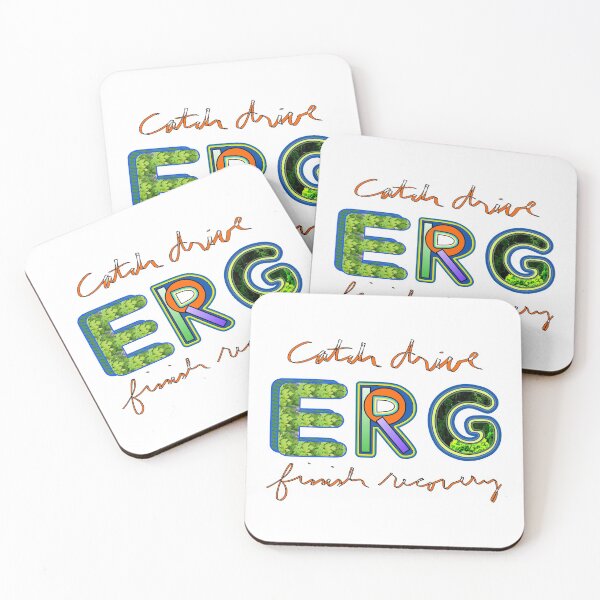 Item preview, Erg - Catch, Drive, Finish, Recovery designed and sold by artfulnotebook.