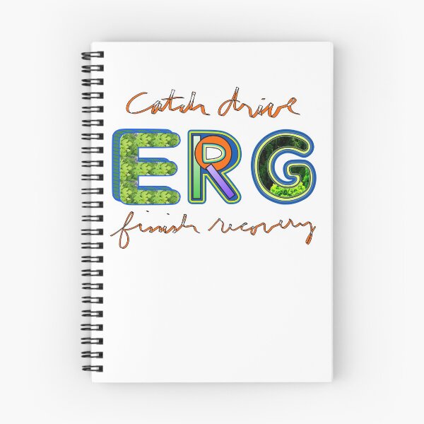 Item preview, Erg - Catch, Drive, Finish, Recovery designed and sold by artfulnotebook.