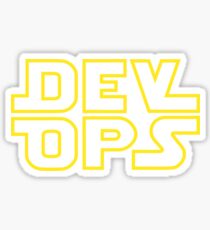 DevOps - Star Wars style Sticker