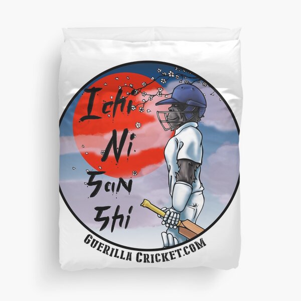 Ich Ni San Shi Guerilla Cricket Duvet Cover