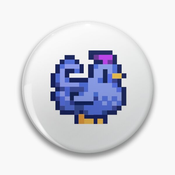 Item preview, Stardew Valley Blue Chicken designed and sold by Clare-E-Mac.