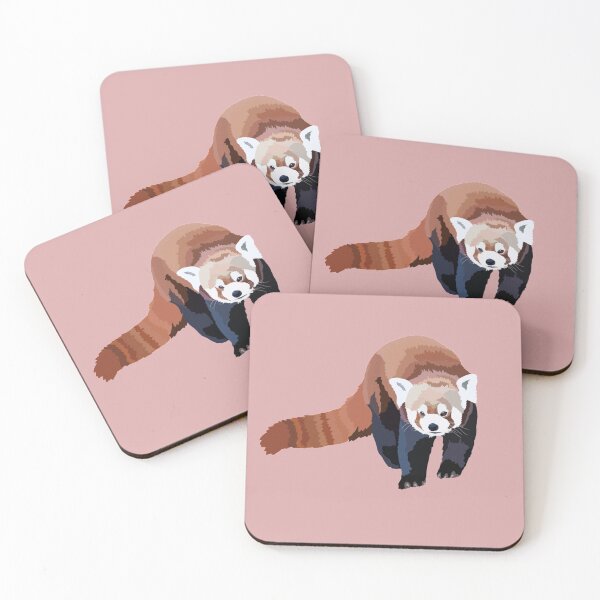 Item preview, R is for Red Panda,R is for Red Panda,Red Panda Illustration – Adorable and Playful Forest Mammal Artwork designed and sold by PrettylittlepastelUk.