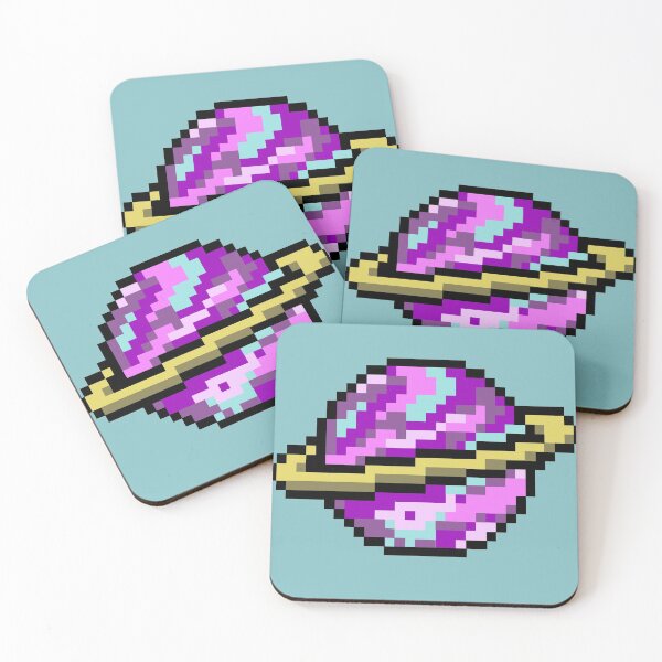 Item preview, Pastel pixel saturn designed and sold by naive-irem.