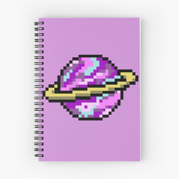 Item preview, Pastel pixel saturn designed and sold by naive-irem.