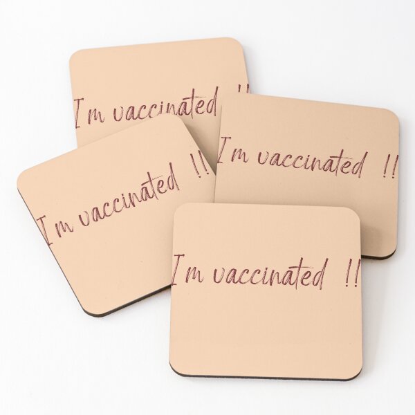 Item preview, I'm vaccinated!! designed and sold by Maystro-design.