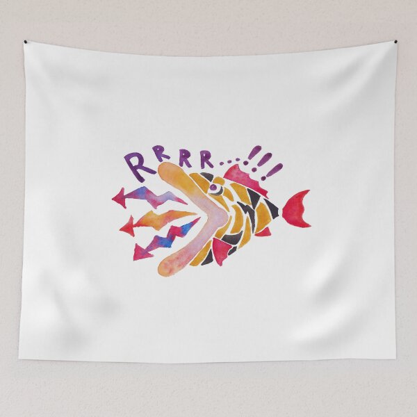 Item preview, Rrrr...!!! Fish designed and sold by AgniArt.