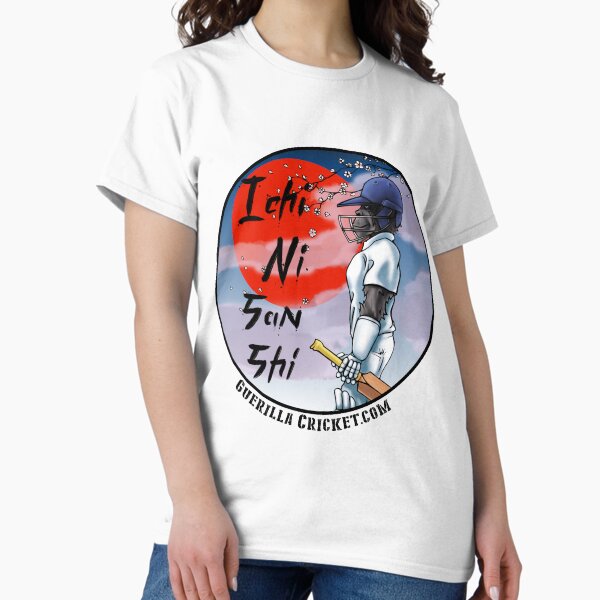 Ich Ni San Shi Guerilla Cricket Classic T-Shirt