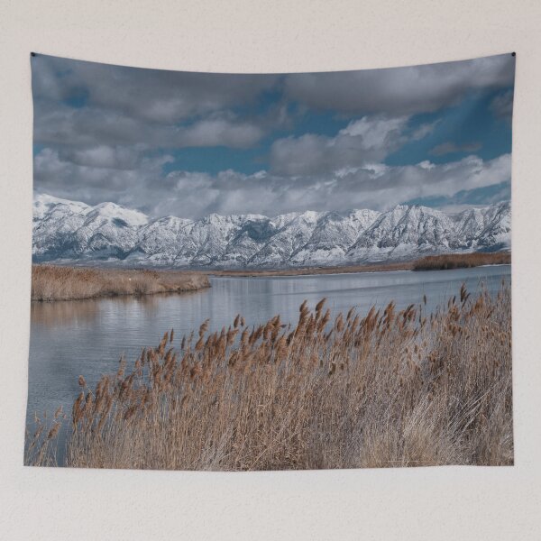 Item preview, Cold snowy winter landscape designed and sold by Ventures1.
