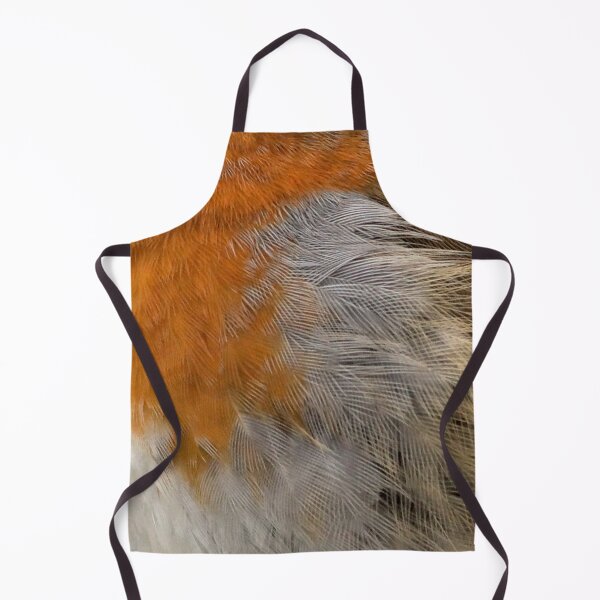 Item preview, Little Robin Redbreast 2 - feathers, plumage, close up. (From photograph of a live robin). designed and sold by JellyBeenzz.