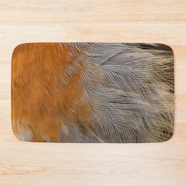 Item preview, Little Robin Redbreast 2 - feathers, plumage, close up. (From photograph of a live robin). designed and sold by JellyBeenzz.