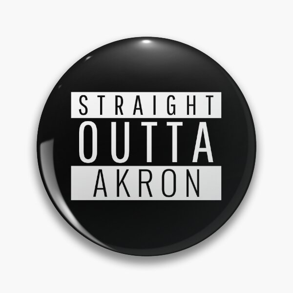 Item preview, Straight Outta Akron ohio designed and sold by Teelogic.