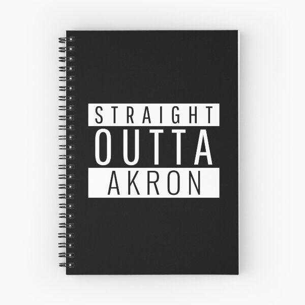 Item preview, Straight Outta Akron ohio designed and sold by Teelogic.