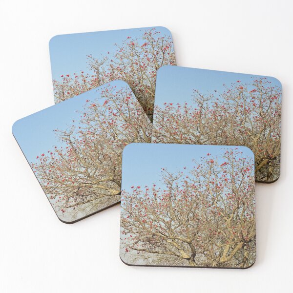 Item preview, Flowering Tree Red Flowers designed and sold by worldways.