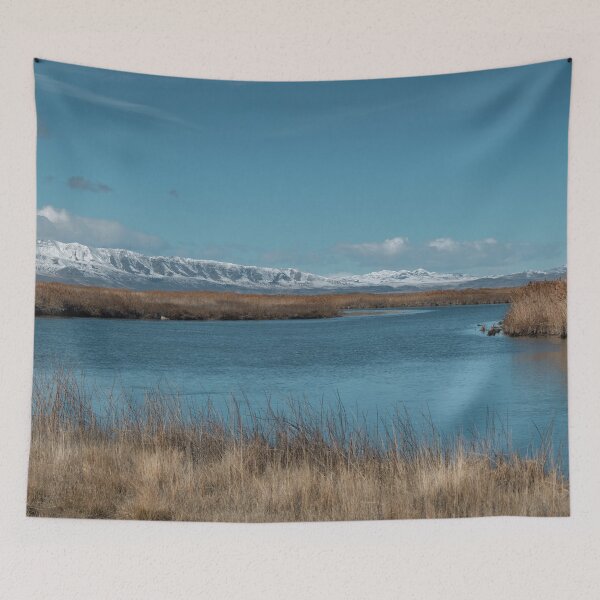 Item preview, Cold snowy winter landscape designed and sold by Ventures1.