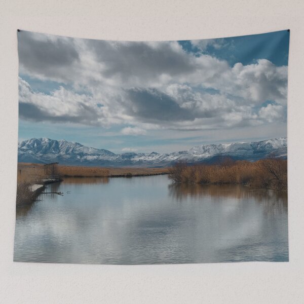 Item preview, Cold snowy winter landscape designed and sold by Ventures1.