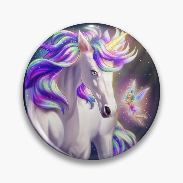 Item preview, unicorn with fairy designed and sold by ritusdesigns.