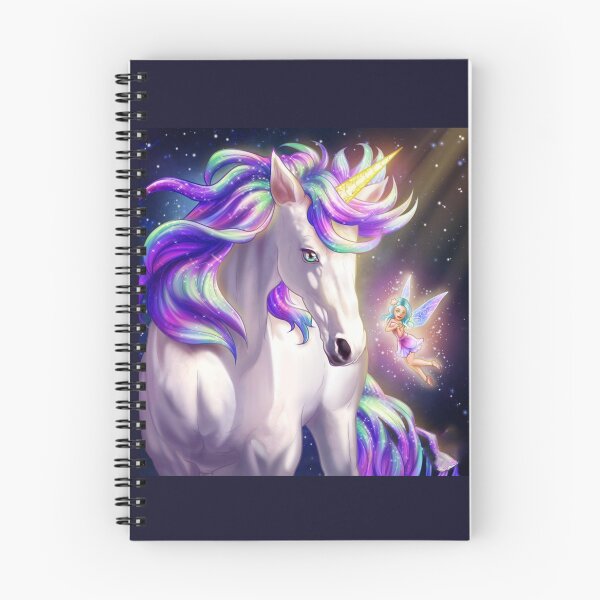Item preview, unicorn with fairy designed and sold by ritusdesigns.