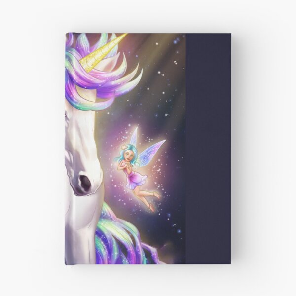 Item preview, unicorn with fairy designed and sold by ritusdesigns.