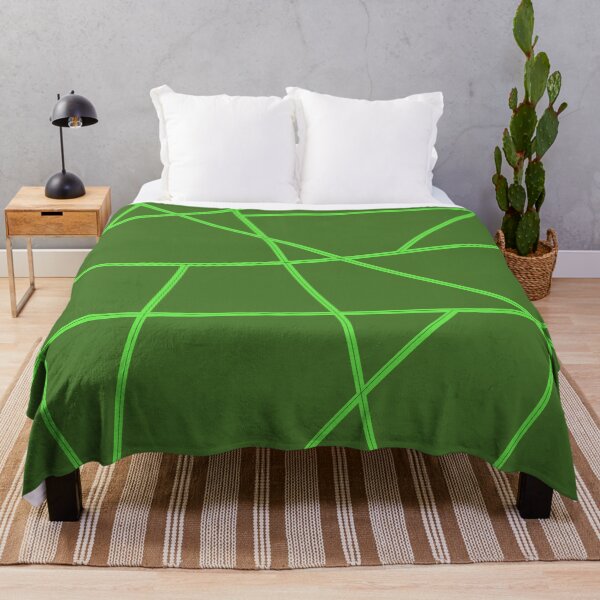 Item preview, Green Abstract Lines Pattern designed and sold by Gevover.