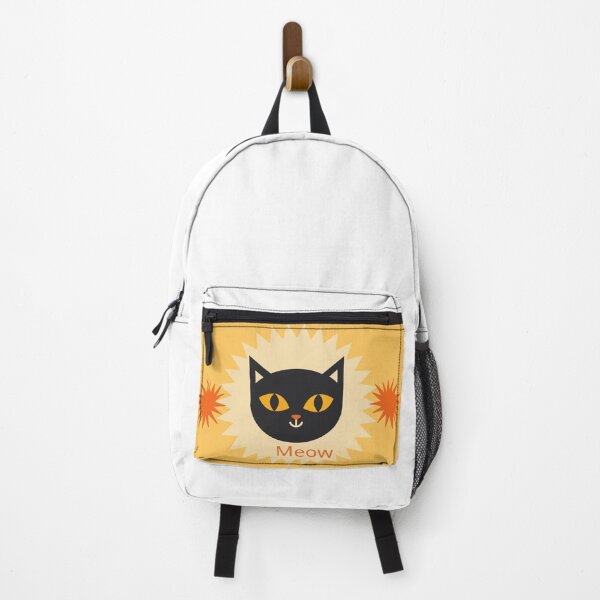 Item preview, black Cat with sharp orange eyes designed and sold by zaruoo32.