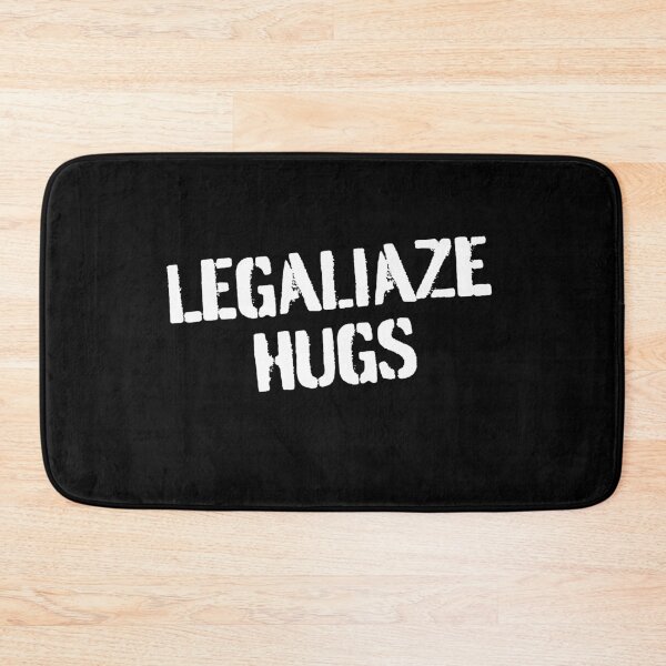 Item preview, Legalize Hugs - Distressed Graphic Stencil designed and sold by RoguePixel.