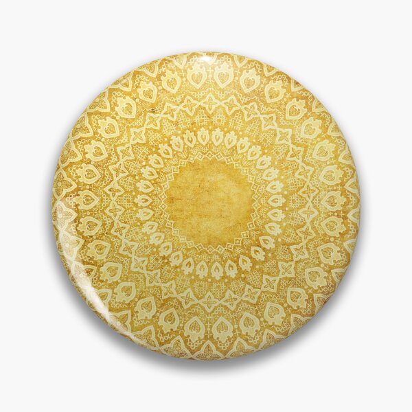 Item preview, Tazhib (Persian design), Textile, Golden pattern designed and sold by Zodiac-Mania.