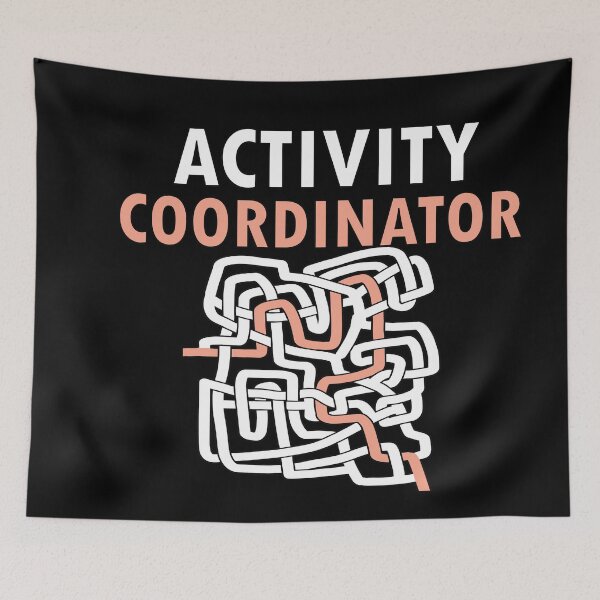Item preview, activity coordinator ( Weave Mazes, Hand Drawn ) designed and sold by 0umStore.